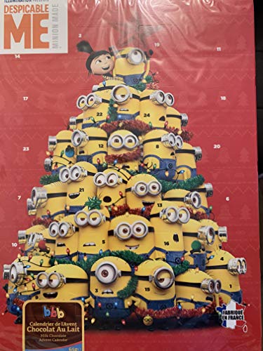 Preisvergleich Produktbild Minions Adventskalender mit Milchschokolade Motiv 2016