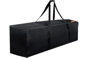 INFANZIA 197L Sac de Sport Grand Capacité pour Homme et Femme, Tres Grand Sac de Voyage résistant à l'eau Pliable avec Fermeture Eclair Améliorée, Solide et Durable, Noir