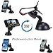 Produktbild ULTRICS® Handy Halterung, KFZ Halterung für Samsung Galaxy S7 / S7 EDGE / S6 / S6 EDGE / S5 / Note5 / Note4 / Note3, Sony HTC Xiaomi Nokia LG Nexus mit USB Auto Ladegerät