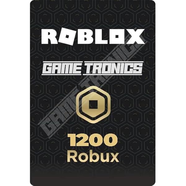 Roblox Gift Card - 15 GBP (1200 Robux), Gift Card