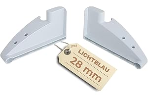 Lichtblau Juego de paneles laterales portabotellas 28 mm derecho 7438550 + izquierdo 7438548 I Liebherr recambios frigoríficos para accesorios portabotellas 7427333 7427329 7438552 7438554