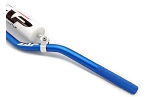 Motocross MX Lenker blau 22mm mit Lenkerpolster von ZAP-Technix 2015