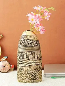 Aesthetic Home Solutions Antique Finish Tribal Vase