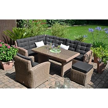 Rattan Terrassenmobel Couch Sandfarben Terrasse Und Wintergarten Gartenmobel Set Sitzgruppe Fur Garten Esstisch Set Artelia Beach Polyrattan Lounge Ecke Essgruppe