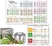 Produktbild AOLVO Instant Pot Cooker Cook Times Quick Reference Guide, Instant Pot Zubehör Magnetische Cheat Sheet Kochbuch Wasserdichte Herd-Aufkleber für 90 gängige Müsli, Fleisch, Gemüse (2er-Pack)