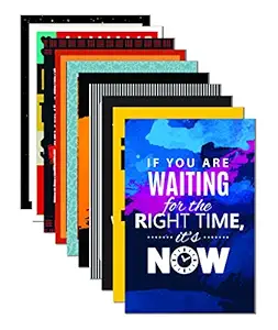 Paper Plane Design Quote and Motivational Posters 12X18 (Design 1)