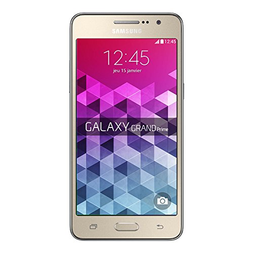 Mejor Ahorro para Samsung Galaxy Grand Prime - Smartphone libre Android
(pantalla 5", cámara 8 Mp, 8 GB, Quad-Core 1.3 GHz, 1 GB RAM), dorado
(importado) En línea