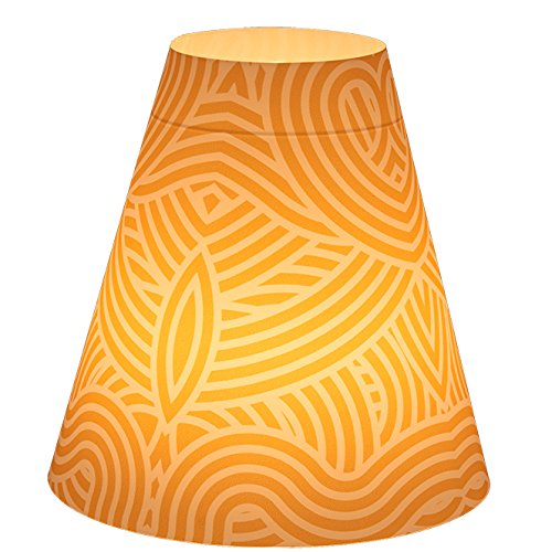 Candle Lights / Lampenschirme für Weingläser / Deko-Lampenschirme / Lampe / Teelicht / Lampshades / Lampenschirm-Set „Keno“ Tischdeko, 3-teilig - 9