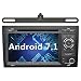 Produktbild YINUO 7 Zoll 2 Din Android 7.1.1 Nougat 2GB RAM Quad Core Autoradio Moniceiver DVD GPS Navigation 1080P OEM Stecker Canbus für Audi A4 2002-2008 Unterstützt DAB+ Bluetooth (Autoradio mit Kamera 2)