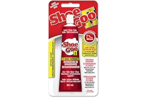 ECLECTIC PRODUCTS Eclectic Shoe GOO II Crystal Clear 59,1ml + Vamos Sticker (Neue, geruchsärmere Formel)