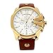 Price comparison product image PIXNOR CURREN Men Waterproof Calendar Quartz Wrist Watch with Leather Strap