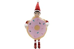 LovelfStory Christmas Elf Doll Accessories Clothes,Beautiful Doughnut Couture Outfits Holiday for Boy or Girl Elf Doll, Doll is not Included.