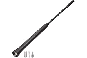 CLAMBER Antena Radio Coche; Universal 23 cm. Repuesto con Fuerte función de Recepción FM/Dab/Am