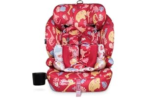 COSATTO Zoomi 3 iSize Car Seat - from 76cm up to 150cm (Approx.15 Months to 12 Years), ISOFIT, Adjustable Headrest, Side Impact Protection, Easy Install, R129 Tested (Dino Delite)