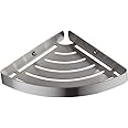 SANLIV Corner Shower Caddy Shelf,Stainless Steel Soap Basket Bathroom Shower Organizer Rack,Brushed Satin Nickel