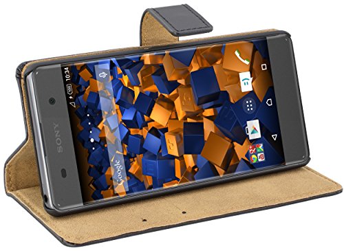 Preisvergleich Produktbild mumbi Ledertasche im Bookstyle für Sony Xperia XA Tasche