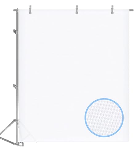 Westcott Scrim Jim 6'x6' Diffusion Fabric - 1/2 Stop Grid Cloth | Professional Photography & Filmmaking