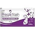 Pregaflash Pregnancy Test Kit - One Step Urine HCG Pregnancy Testing Device - Pack of 4