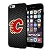 Produktbild Calgary Flames Carbon Fiber Design #1714 iPhone 6 Plus (5.5") I6+ Case Protection Scratch Proof Soft Case Cover Protector