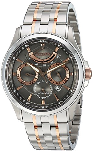 Preisvergleich Produktbild Citizen Herren Armbanduhr 'Der Signature Collection' Automatische und japanischem Edelstahl Kleid, Farbe: zweifarbig (Modell: NB5006–59H)