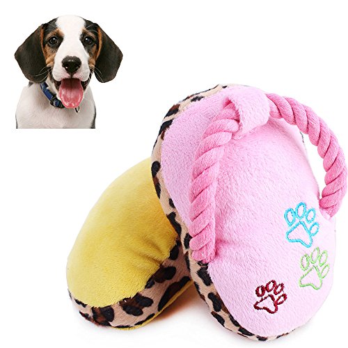 Lishy-Dog-Toy-Large-Puppy-Chew-Toy-Squeaky-Plush-Sound-Cute-Soft-Plush-Slipper-Design-Toys