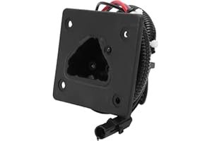 NAROOTE Prise de Chargeur, prise de chargeur de voiture de club avec remplacement de fil remplacement pour EZGO RXV 2008-up Q club car, pour EZGO 2Five 2010-up véhicules