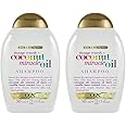 OGX Coconut Miracle Oil Shampoo for Damaged Hair, 385ml (Pack of 2)
