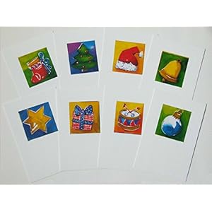 Weihnachtspostkarten-Set (8er) 