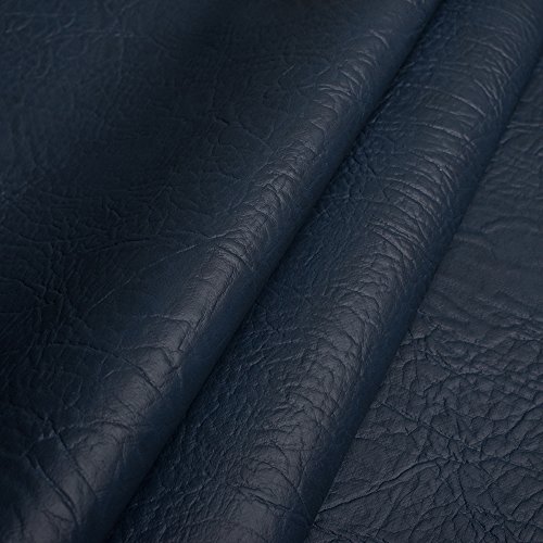 Exklusives Kunstleder - Mammut Meterware (Blau)