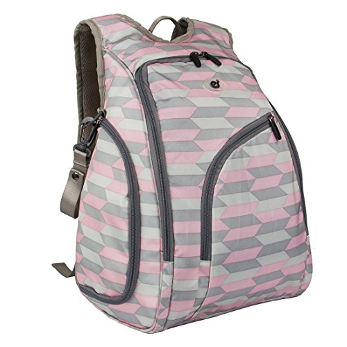 Ecosusi Baby Nappy Diaper Mummy Changing Bags Cloth Backpacks Pink