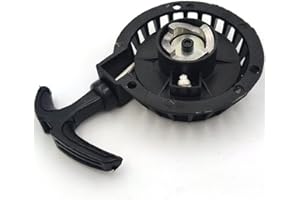 WASSERQUELLE Mini Moto Pull Start Pull Starter 49CC Mini Alloy Pull Starter Part Recoil Moto Start For 49CC Mini Pocket Dirt Bike Atv Quad Black