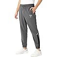 YUNEK Men's Polyester Regular Fit Track Pant Lower Joggers