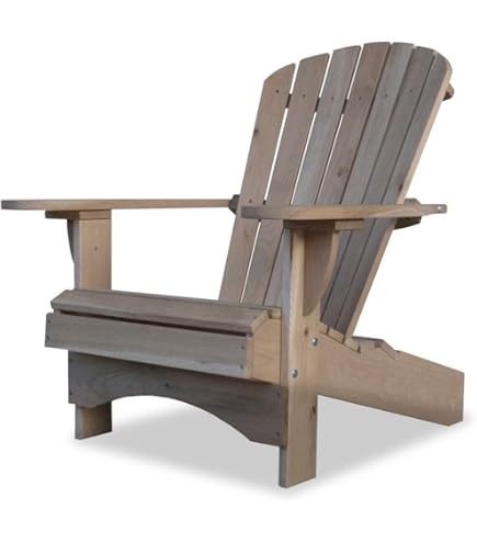 Originele Dream-Chairs sinds 2007 Adirondack footstool Comfort van hout kan in 2 posities worden gebruikt, ook als bijzettafel in de tuin, terras, balkon