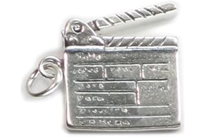 MALDON JEWELLERY Movie Clapperboard opening silver charm .925 x1 Movies Films charms