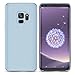 Produktbild RANVOO Galaxy S9 Hülle, Galaxy S9 Case, Liquid Silikon Schutzhülle Katzfest Innen-Mikrofaser Stoßfeste Silikonhülle Bumper Case Original Silikon Hülle für Samsung Galaxy S9, 5.8 Zoll (Hellblau)