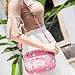 Produktbild Queta Freizeit Sport Running Handy Taille Tasche diagonal Cross-Bag Schulter Leinwand Staubbeutel Red keniel Rabbit