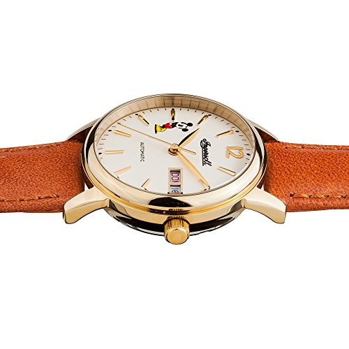 Ingersoll Damen Analog Automatik Uhr mit Leder Armband ID01101