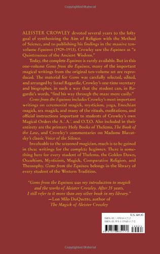 Book's Cover of Gems from the Equinox