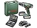 Produktbild Bosch Akku Schlagbohrschrauber PSB 18 LI-2 (2 x 2,5Ah Akku, Ladegerät, 51tlg Zubehörset, 18 Volt System, im Koffer)