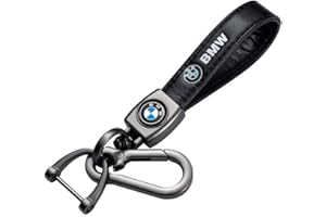 ZWYIDALI Auto portachiavi, Pelle portachiavi per uomo e donna, regali di famiglia, auto accessori, Nero