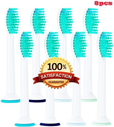 Beauty Nymph Generic for Replace Philips Sonicare ProResults Compatible Electric Toothbrush Replacement Heads (8pcs)
