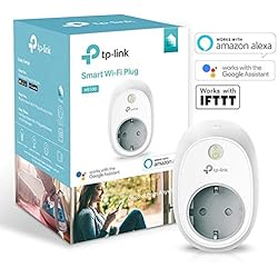 TP-Link HS100 - Enchufe inteligente para controlar sus dispositivos desde cualquier lugar, sin necesidad de concentrador, funciona con Amazon Alexa y Google Home e IFTTT