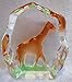 Produktbild Giraffe Glasblock Glas Block Tier Figur Wohnen Deko Neu GG 9560