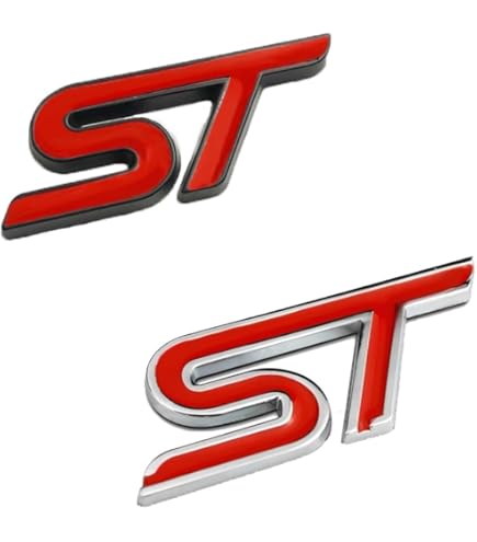 Set 4 Coprimozzo In Alluminio Per Ford - Diametro 54mm, Logo ST, Per Fiesta, Focus, Kuga - Foto 13