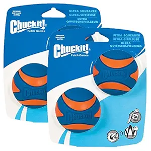 CHUCKIT! ULTRA SQUEAKER BALL (4 Pack)