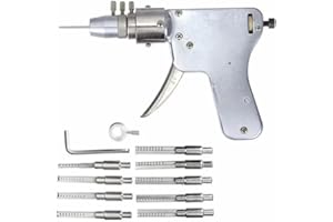 RLOKK Juego de pistola para cerradura de puerta civil, herramientas profesionales de cerrajería