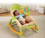 Fisher-Price Newborn-To-Toddler Portable Rocker, Lizards – Babywippe/Schaukelstuhl – aus USA - 14