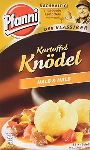 Preisvergleich Produktbild Pfanni Der Klassiker Kartoffel Knödel Halb und Halb, 400 g