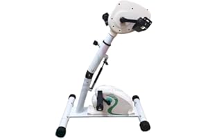 FFITNESS Medplus MMDK416C Pédalier combiné électrique pour thérapie de rééducation/vélo d'exercice actif passif assisté pour bras et jambes avec ordinateur de bord, vert