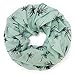 Produktbild accessu® Loop Schlauchschal Tuch mit filigranen "Palm Tree" Druck Damen - mint